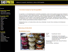 Tablet Screenshot of eastpress.fi