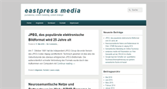 Desktop Screenshot of eastpress.de